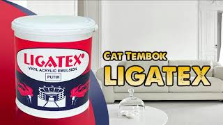 Tutorial Pengecatan Tembok Dengan Cat Tembok Ligatex [upl. by Marcellus]