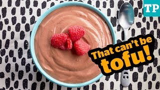 How to make veganfriendly tofu chocolate mousse [upl. by Moberg]