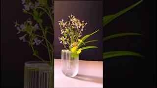 Wild Spring Arrangement with Yellow and Purple Blooms flowerdesign [upl. by Jaenicke]