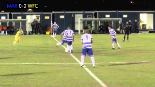 Margate vs Wealdstone FC 150414 [upl. by Annibo904]