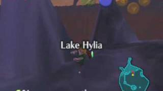 Zoras Domain to Lake Hylia without scale [upl. by Senecal229]