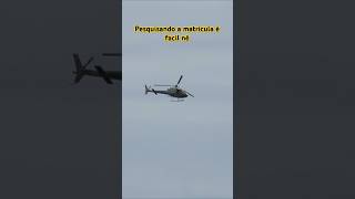 Helicóptero da políciamilitarde Joinville fazendo sobre vôo sabe qual modelo que é [upl. by Yolane]