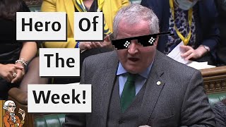 Hero Of The Week  Ian Blackford Kicked Out For Calling Johnson A Liar [upl. by Eux]