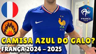 NOVA Camisa da França 2025  Lembra as Clássicas [upl. by Idnahs]