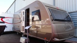 Den nye campingvogn Bürstner Averso Top 465 TS opal 2014 DCU [upl. by Nesline]