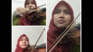 Amira Othman  Hatihati  violin cover [upl. by Eniar]