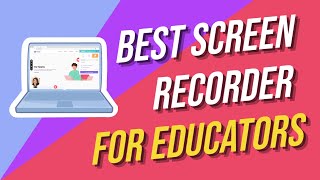 Best Screen amp Webcam Recording Software for Educators in 2021  Vmaker [upl. by Noval977]