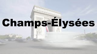 How to Say Champs Élysées CORRECTLY amp WHY French Pronunciation [upl. by Leugimesoj]