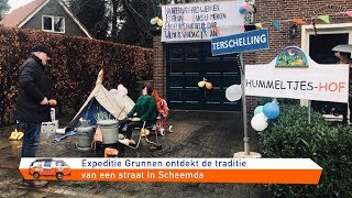 Expeditie Grunnen ontdekt de traditie van een straat in Scheemda  RTV Noord [upl. by Niknar]