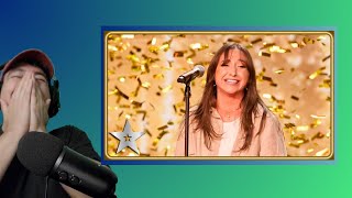 Metal Head REACTS to Sydnie Christmas BGT Golden Buzzer [upl. by Alvira]