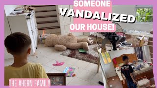 SOMEONE TRASHED OUR HOUSE 🏠😩 [upl. by Eenat653]