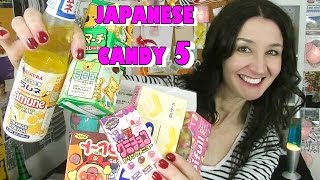 Japanese Candy Taste Test 5 日本のお菓子の味覚テスト [upl. by Nosretep122]