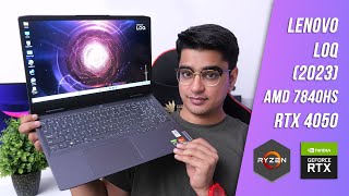 Lenovos New Affordable Gaming Laptops LOQ 15 RTX 4050 AMD 7840HS Review [upl. by Eniagrom]