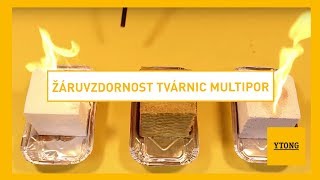 YTONG Žáruvzdornost tvárnic multipor [upl. by Albina327]