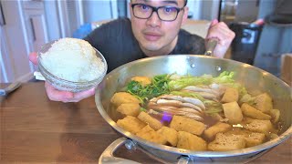 The Perfect SUMO WRESTLERS MEAL CHANKO NABE [upl. by Rustice]