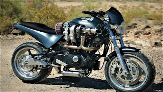 Turbocharged Buell M2 quotPsiclonequot  FULL BUILD [upl. by Donica550]