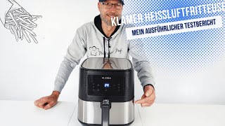 Klamer Heißluftfritteuse 55L im ausführlichen Test ✅ Ist das die beste deutsche Heißluftfritteuse [upl. by Leahciam581]