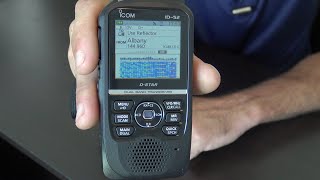 Icom ID52 Quick Look And Highlights Part 1 [upl. by Anitsyrhc]