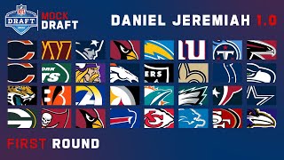 2024 FULL First Round Mock Draft Daniel Jeremiah 10 [upl. by Rexfourd]