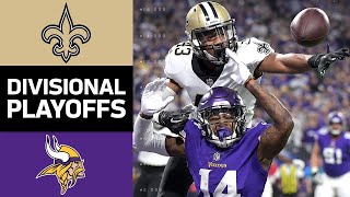 Saints vs Vikings THE MINNEAPOLIS MIRACLE  NFL Divisional Round Game Highlights [upl. by Eiduam]