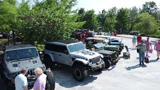 Great Smokey Mountains Jeep Club Invasion 2023 Pigeon Forge TN [upl. by Ecerahc536]