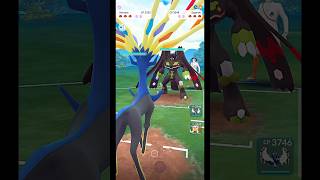 100 Zygarde VS Xerneas PVP Aura Battle in pokemongo [upl. by Grimaldi]