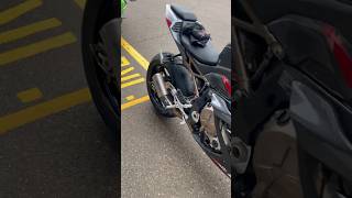 BMW S1000RR with sc project exhaust [upl. by Eenalem]