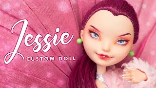 Team Rocket Jessie  Musashi REDESIGN • Ever After High OOAK Custom Doll Tutorial [upl. by Brookner648]