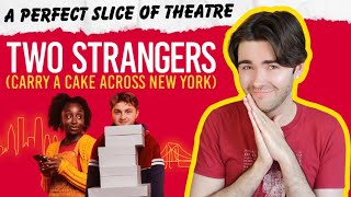 ★★★★★ REVIEW Two Strangers Carry a Cake across New York  new West End musical at the Criterion [upl. by Letnuhs]