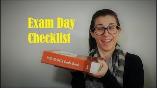 CCA Exam Day Checklist [upl. by Elleivad]