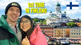 Our first time FINLAND Helsinki blew our minds 🇫🇮 [upl. by Moersch513]