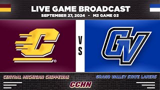 92724 M3 Central Michigan Chippewas at Grand Valley State Lakers [upl. by Cecilius]