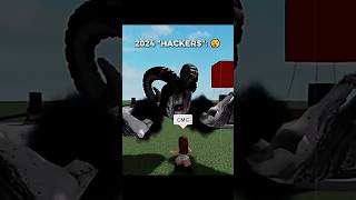 Roblox Hacker NOW VS BACK THEN… 💀 shorts roblox hacker robloxedit [upl. by Eniamirt]