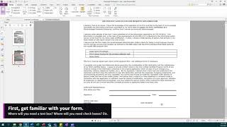 How to Create Fillable PDF Forms in Foxit PDF [upl. by Giardap223]