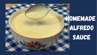 Make Your Own Homemade Alfredo Sauce [upl. by Leumas]