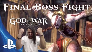 Final Boss Fight amp Ending  God of War Ascension [upl. by Elmajian567]