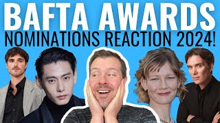 BAFTA Nominations Reaction Video 2024 [upl. by Anaes]