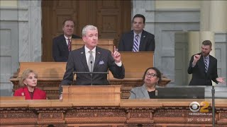 Gov Murphy unveils budget proposal for 2024 fiscal year [upl. by Eixel128]