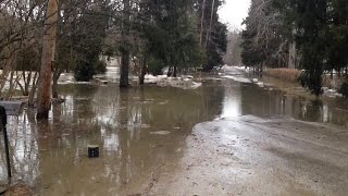 Willoughby Hills amp Chagrin River flooding [upl. by Halette]