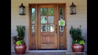 Exterior Door With Sidelight Ideas [upl. by Jaella]