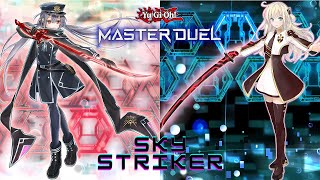 Sky Striker Gameplay 2024 YuGiOh Master Duel Control the game with this rogue deck [upl. by Tanya305]