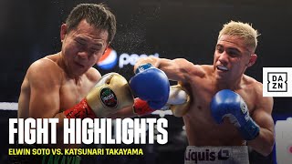 FIGHT HIGHLIGHTS  Elwin Soto vs Katsunari Takayama [upl. by Yahsat]