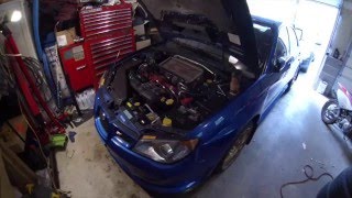 How to change Umm spark plugs in a Subaru Impreza legacy wrx sti forester [upl. by Troy]