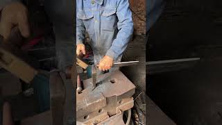 Making Good Knife trending handmade swordmaking shortvideo sword makingsword blade knife [upl. by Auhsot]