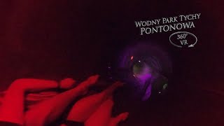 Wodny Park Tychy Pontonowa Night 360° VR POV Onride [upl. by Rosalynd]