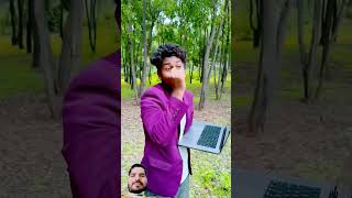 Aadhar card banane aaye hai 😃 funny comedy youtubeshorts trending viralvideo [upl. by Nyrhtak]