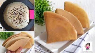 CRISPY CREPES❤️ MODAL TEFLON  TAKARAN SENDOK  TIPS N TRICK ANTIGAGAL [upl. by Attekram]