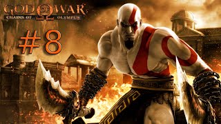 GOD OF WAR chains of olympus challenge🎮8 [upl. by Arikaahs41]