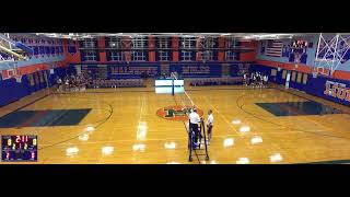 Malverne High School vs Clarke High School Girls Varsity Volleyball [upl. by Godber]