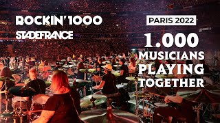 Rockin1000 Full concert at Stade de France Paris 2022 [upl. by Sihtam673]